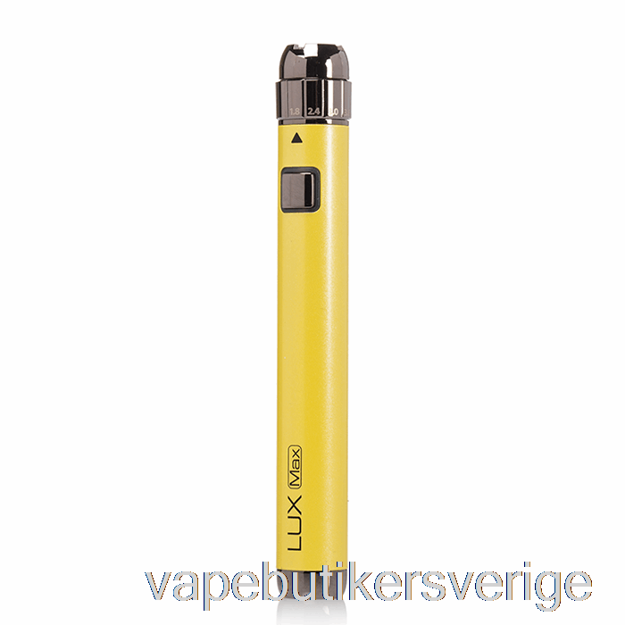 Vape Sverige Yocan Lux Max 510 Batteri Gul